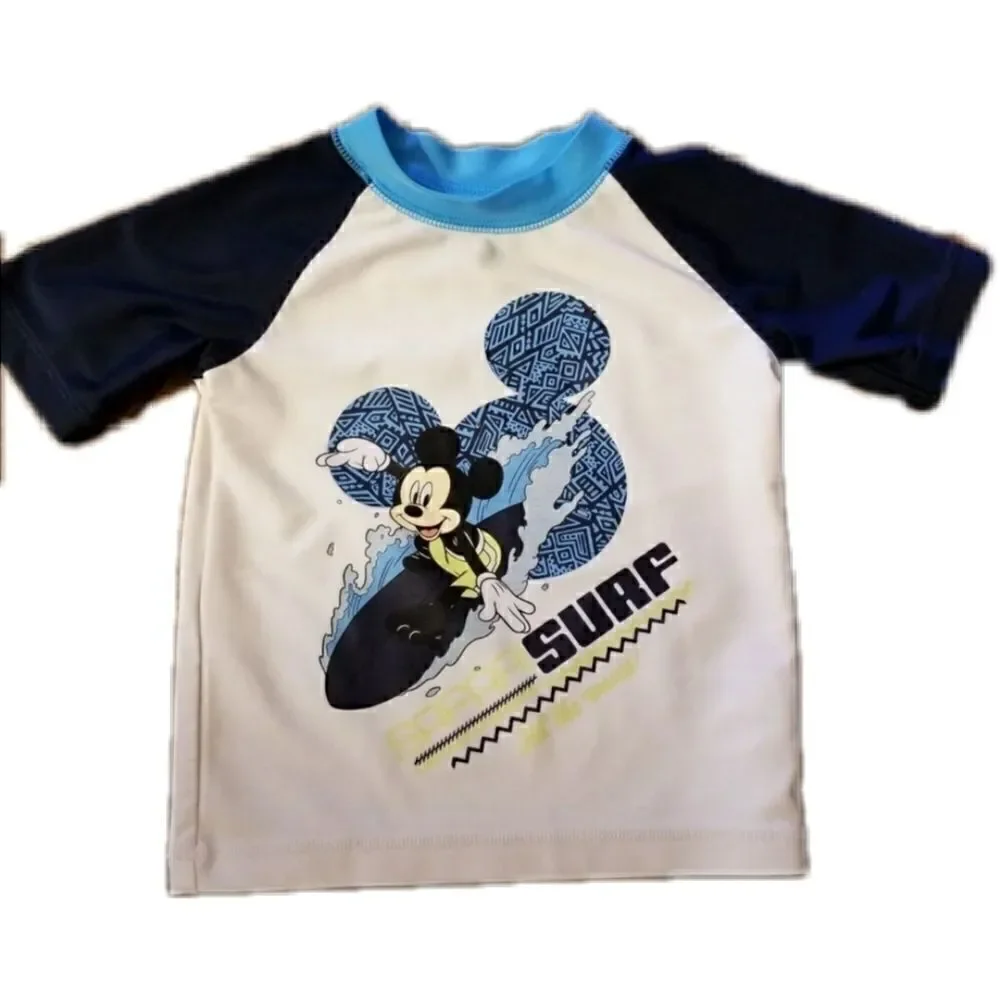 Mickey Mouse surfer rash guard $3 add on